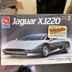AMT ERTL 1/25 Model 🐆Jaguar XJ220🐆 Vintage 🔥Clean ⚡️Machine Factory Sealed