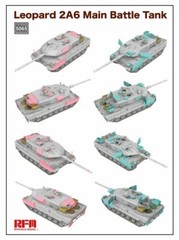 RYEFIELD MODEL RFM RM-5065 1/35 Leopard 2A6 Main Battle Tank