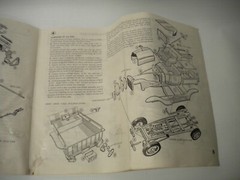 Vintage AMT 1929 Ford Model A Trophy Series Double Original Model Instructions