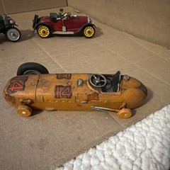 Vintage Built Open Wheel Race Car Model Kits Very Old Bugatti Mercedes Random 8