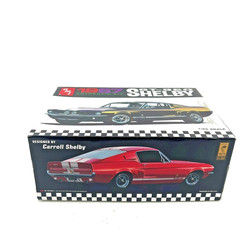 AMT 1:25 SCALE ” 1967 SHELBY GT-350 ” MODEL KIT MOLDED IN BLACK # AMT834/12