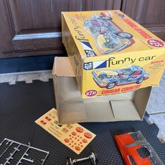 MPC RUPP & STEFFEY STP COUGAR COUNTRY FUNNY CAR Model Kit No. 703-200 1/25 scale