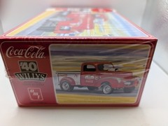 AMT 1940 Willys Coca-Cola Pickup Gasser 1/25 Model Kit Sealed #1145M