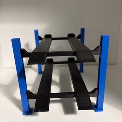 4 post 2 Level model car lift 1:24 1:25 scale KIT Assembly required. Paintable!