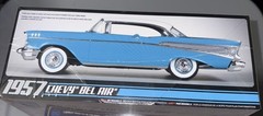 AMT 1957 Chevy Bel Air Model Car Scale 1:25 – Blue/White