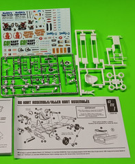 Go Cart Decal Sheet 60 Chevy Fleetside Pickup Truck 1/25 AMT Bed Mount Apache 10