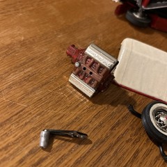 1955 CADILLAC EL DORADO 1932 Ford MODEL KIT Lot Trailer