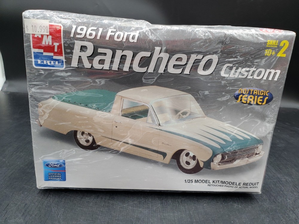 🔥🔥AMT Ertl 1961 Ford Ranchero Custom 1:25 Model Kit 38404 Skill 2🔥🔥