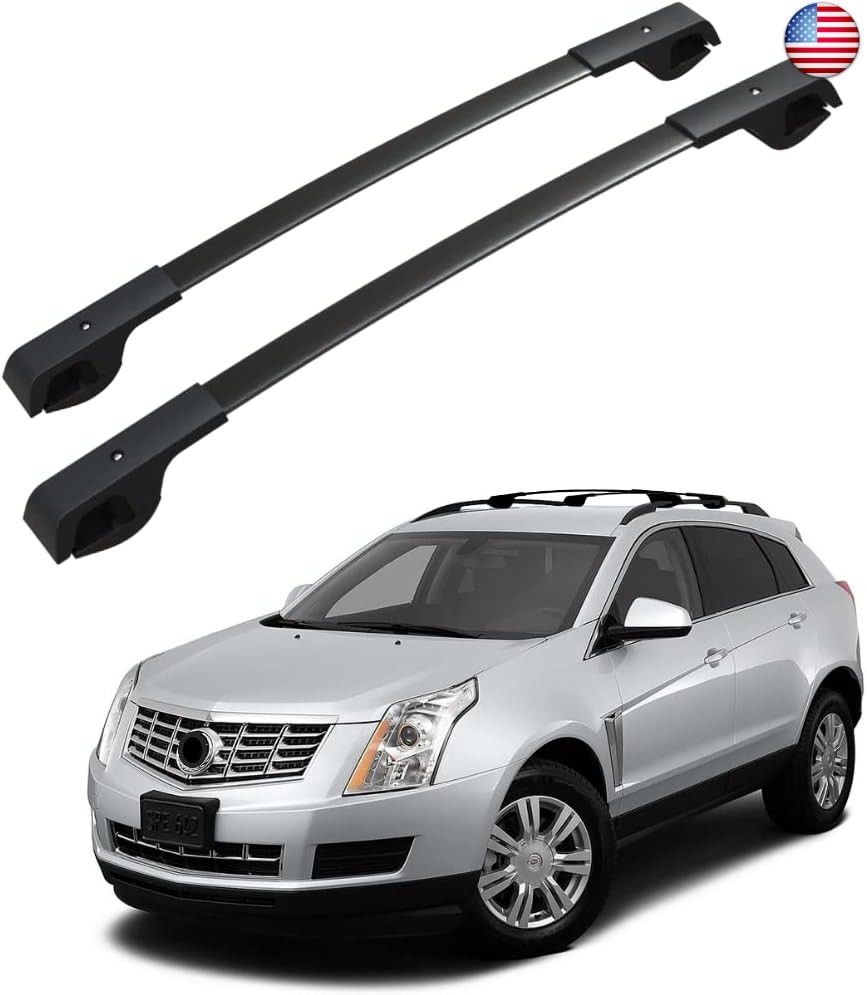 Titopena Roof Rack Cross Bars fit for SRX 2010-2015 Aluminum Top Rails Carrier