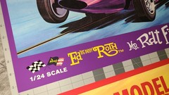 Ed “Big Daddy” Roth Mr. Gasser and Rat Fink Slot Car Box Art Posters set 16×24
