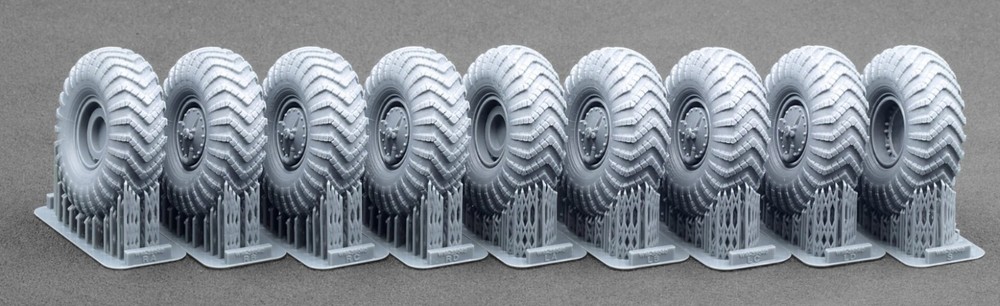 ZIL-135 I-159 Ordinary Wheel Set for Trumpeter 1/35 ScaleX WM-35040