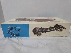 Hubley 1930 Packard Roadster Model Kit 1:22 Unassembled Not Painted Chromed