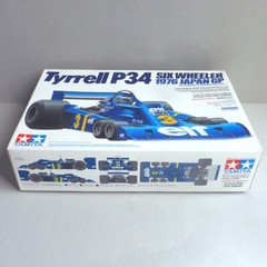 TAMIYA 1/20 Tyrrell P34 Six Wheeler 1976 Japan GP Kit 20058 w/Photo-etched parts