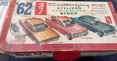 AMT S3062 1962 Mercury Comet Display Box Built Vintage Car Model KIT 1/25 McM