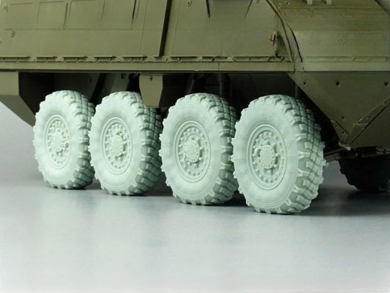 1/35 Resin Assembly Model Kit US M1126 Stryker XML Sagged Wheel Accessories Set