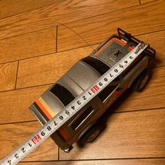 Nikko Toyota Hilux 4WD Semi-delacon RC Car 1/20 Scale Vintage Toy