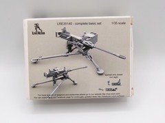 Live Resin Dragon M-50 50 Caliber Machine Gun on M3 Tripod 1/35 #LRE35140