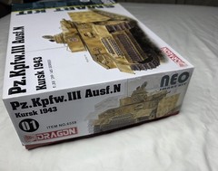 Dragon #6559 1/35 Pz.Kpfw.III Ausf.N Kursk 1943 Model Kit Neo Smart Kit – New