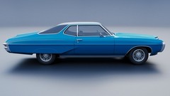 3d Printed 1/25 1968 Pontiac Grand Prix Model Kit