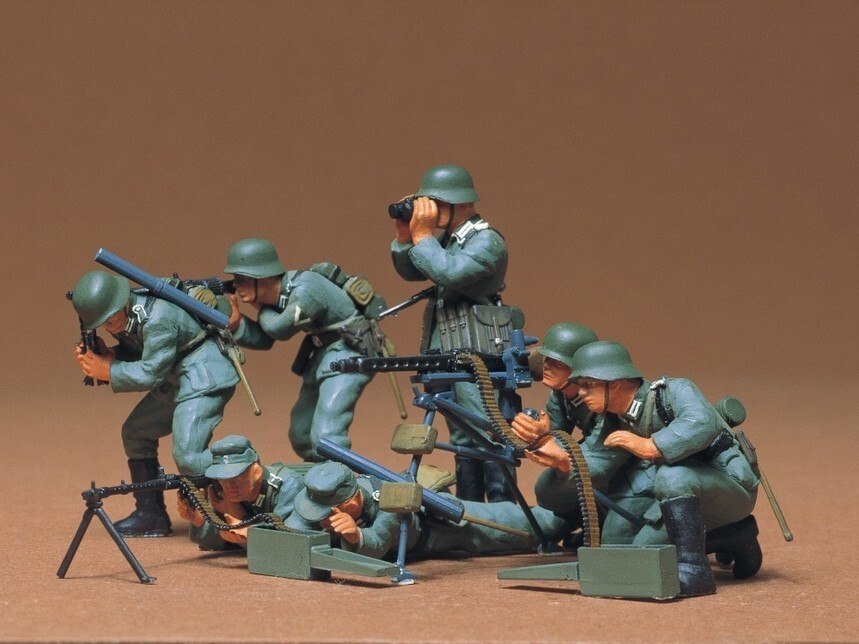Tamiya 35038 German Machine Gun Troops 1/35