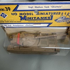 Roco Minitanks English Tank Chieftain Z-200 HO New