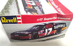 Revell ASA #17 Superflo Camaro Sealed Model Race Car Kit INCOMPLETE for parts