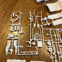 Monogram 2912 ’69 Ford Talladega 1/24 model kit DAMAGED