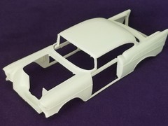 1957 Chevy 2dr Hardtop BODY for Atlantis Revell 1:25 Model Kit Chevrolet Bel Air