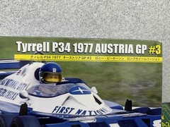 Fujimi GP48 F1 Tyrrell P34 1977 Austria GP #3 1/20 Model Grand Prix Race Car Kit
