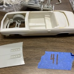 69 CAMARO CONVERTIBLE PLASTIC MODEL KIT *PARTS OR RESTORATION*