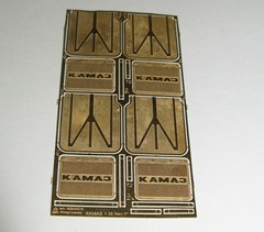 PE Set for scale model KamAZ 4310 ICM 1:35