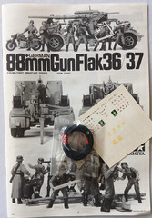 Tamiya German 88MM Gun Flak 36/37 Plastic Model Kit #35017 Unopened 1:35 Scale