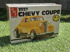 AMT ERTL 1937 Chevy Coupe 2 in 1 Model Kit#6579 1:25 New Sealed From Sealed Case