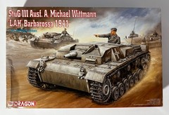 Dragon 9031 1/35 Scale StuG III Ausf. A w/PE, Panzer Ace Michael Wittmann – 1996
