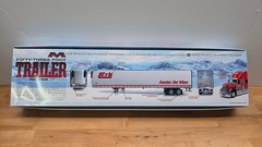 Moebius Models 1:25 Scale 53′ Reefer Semi Trailer Boxed Model Kit