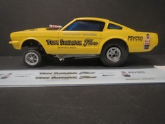 Psycho 65 Mustang AWB 1/25 Decal from Fremont Racing Specialties