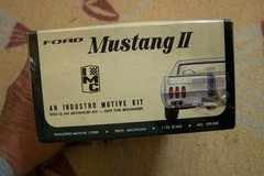 IMC FORD MUSTANG ADVANCED MODEL KIT SEALED PACKAGE INDUSTRO-MOTIVE NO.109-200