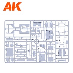 Ak Interactive 1/35 FJ43 Toyota LAND CRUISER Truck Plastic Model Kit #AK35001