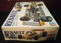 TAMIYA 1/12 MODEL KIT RENAULT RE-20 BIG SCALE SERIES COMPLETE F-1 RACE CAR