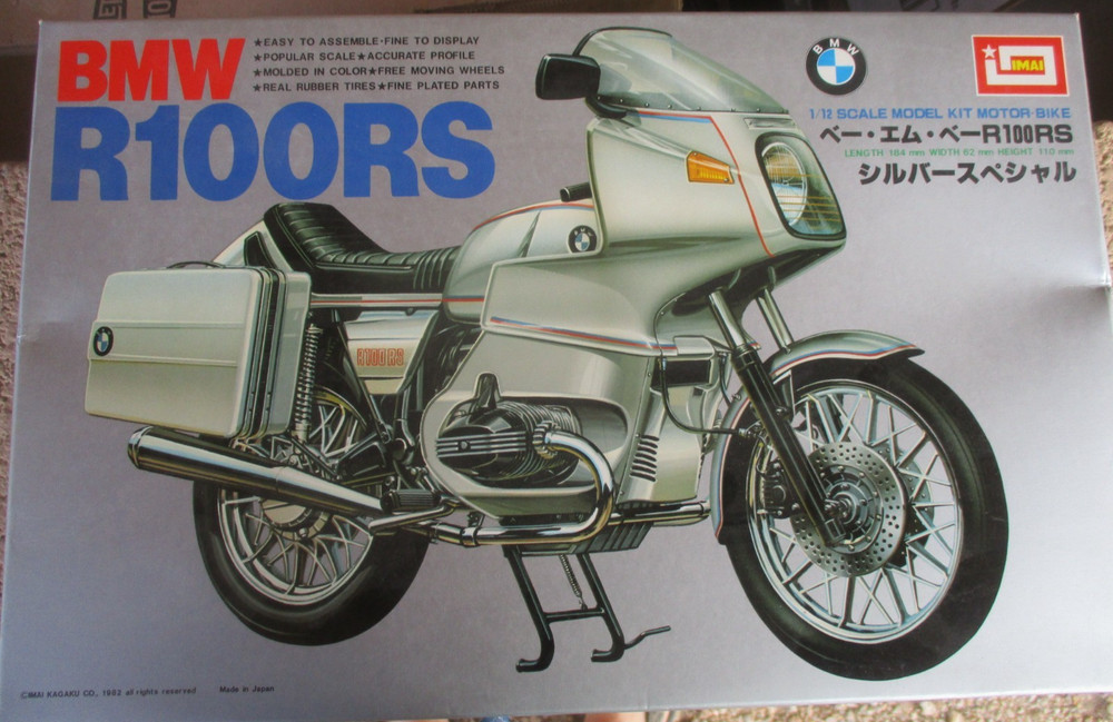 IMAI B-1197 BMW R100RS R100 RS MOTORCYCLE 1:12🔥 BAGS SEALED MANY MORE LISTED