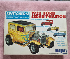 ORIGINAL 1981 issue of the MPC 1932 Ford Sedan / SWITCHERS Series kit 100%