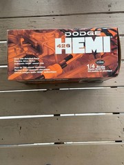 Testors Dodge 426 Hemi V-8 High Performance Engine Model 1/4 Scale New Open Box