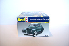 Vintage Revell ’40 Ford Standard Coupe, Sealed Inside, 1/25 Scale, 2003!