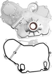 Oil Pump Timing Chain Cover with Gasket for 1.4L Chevy Cruze 2011-2015, Chevy