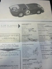 Aurora Cobra GT Coupe #669 1965 Model Kit INSTRUCTIONS only
