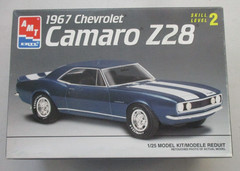 AMT ERTL 1967 CHEVY CHEVROLET CAMARO Z28 1/25 SCALE MODEL CAR KIT 6638 1995