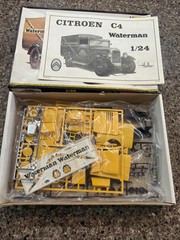 HELLER 1/24 SCALE CITROËN C4 “ WATERMAN” SEALED INSIDE! CIRCA 1970’s! VMCP!