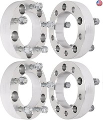 ECCPP 4PCS 1.5 inch 5 Lug 5×139.7mm Wheel Spacers 5×5.5 to 5×5.5 1/2″ Studs