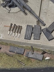 Verlinden 1/35 German Heavy FlaK Gun Emplacement Revetment Diorama Base WWII 239