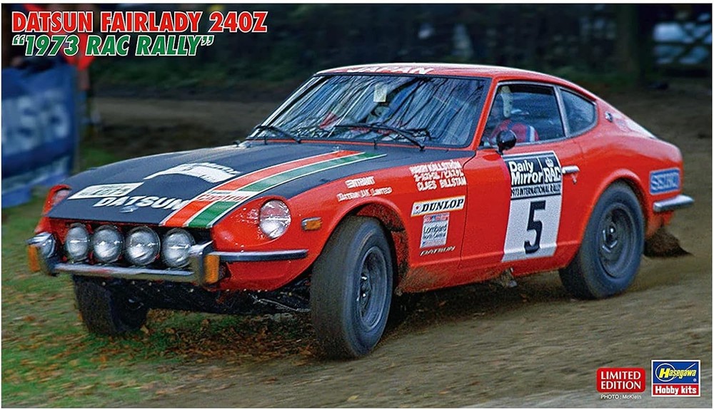 Hasegawa 1/24 240Z 1973 RAC RALLY Winner Plastic Model kit 20555 Vehicle Car